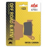 Гальмівні колодки SBS Sport Brake Pads, Sinter/Carbon 675SI